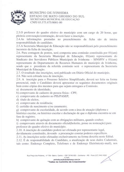 diário oficial de ivinhema.